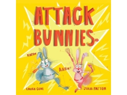 Livro Attack Bunnies de Laura Gehl (Inglês)