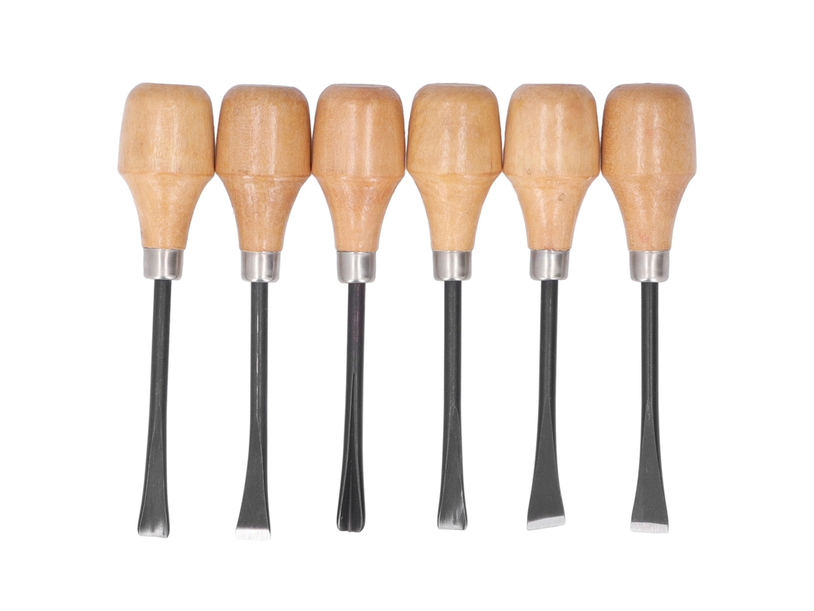 Yuru kit de Cinzelas de Carpintaria em Madeira para Escultura Ferramentas Manuais Diy Arte Artesanato Alça Hemisférica