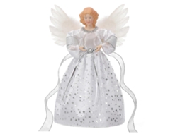 Enfeite De Natal De Anjo Iluminado Para Mesa 30 Cm Olysi Shop