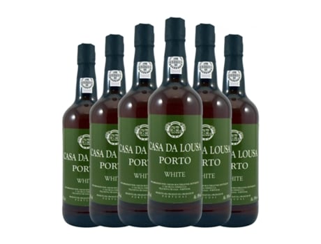 Vinho fortificado C. DA SILVA Casa da Lousa White Porto (0.75 L - 6 Unidades)