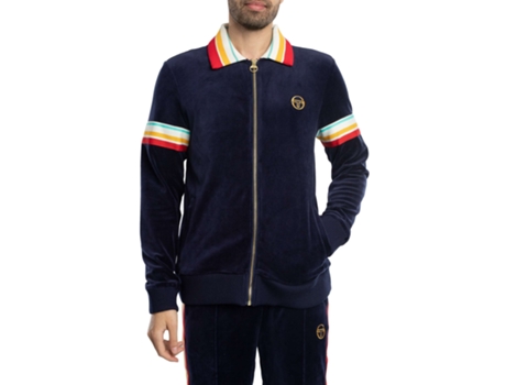 Casaco De Homem Para Fitness Sergio Tacchini Slice Azul (2xl)