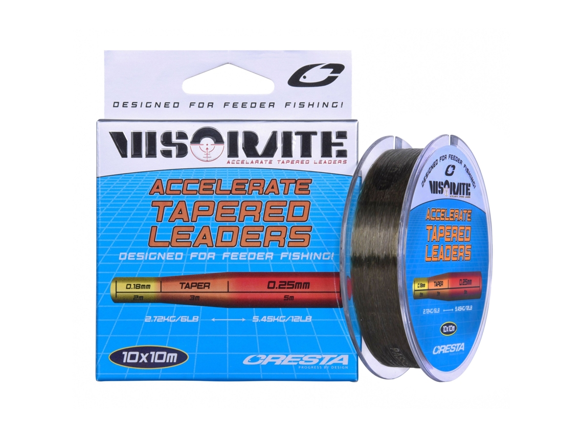 Ferramentas CRESTA Visorate Accelerate Tapered Leaders