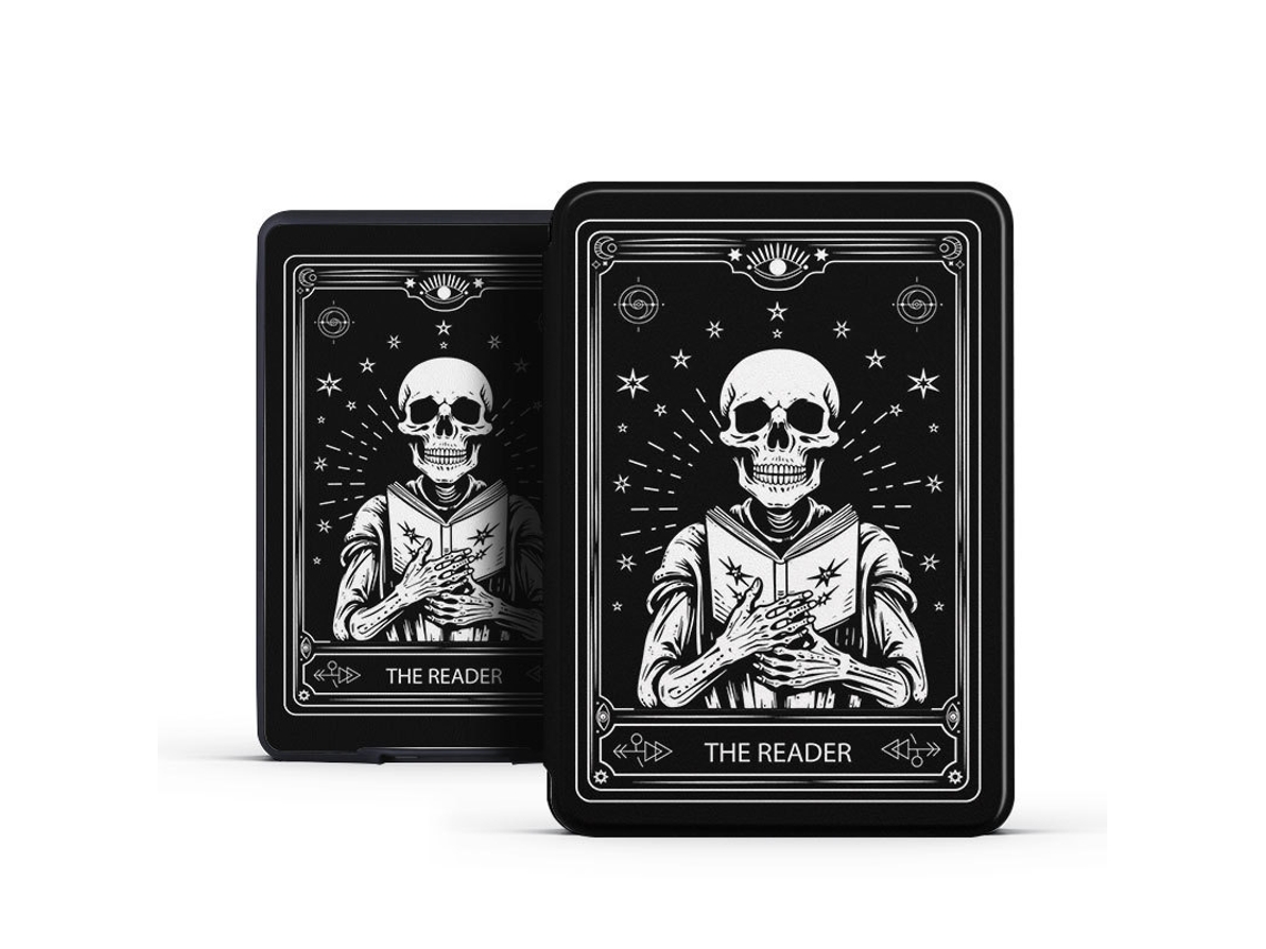 Capa Para Kindle Paperwhite 12ª Geração 2024 Sa569p Com Alça - Preto E Branco - Eifson (compatível)