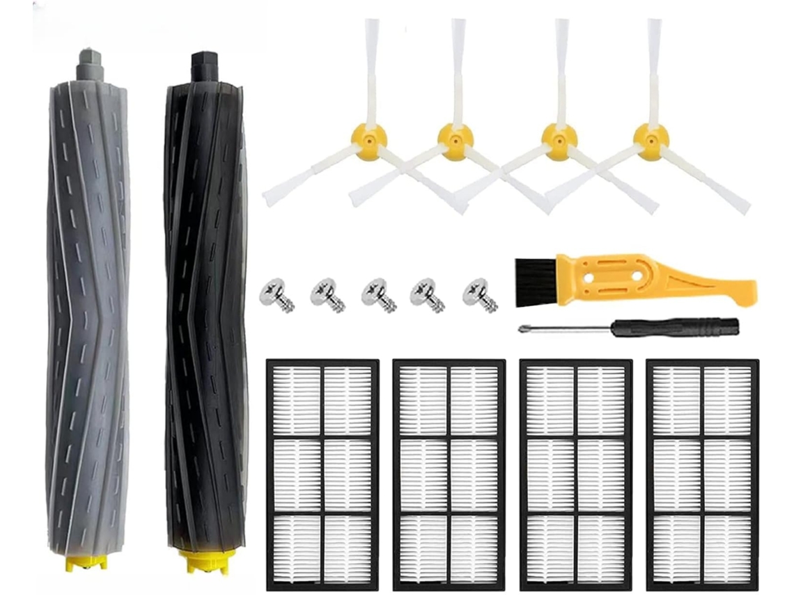 Kit Acessórios De Substituição Para Irobot Roomba Séries 800 E 900 (10 Peças) Cuich