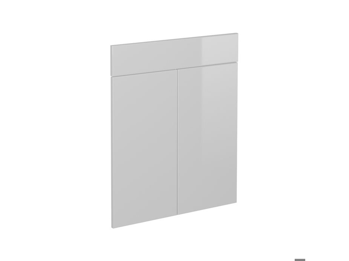 Frente de Cozinha R line, 59.6x70.8cm, para móvel com gavetas, branco alto brilho VICCO