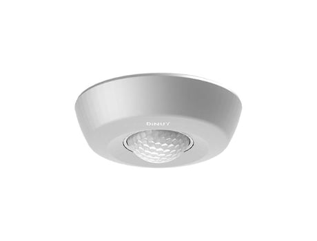 Detector De Superfície De Teto Bluetooth 360º Ip40 Ø11,85x4,5cm Cor Prata Dinuy (3000w 2000lm 230v)