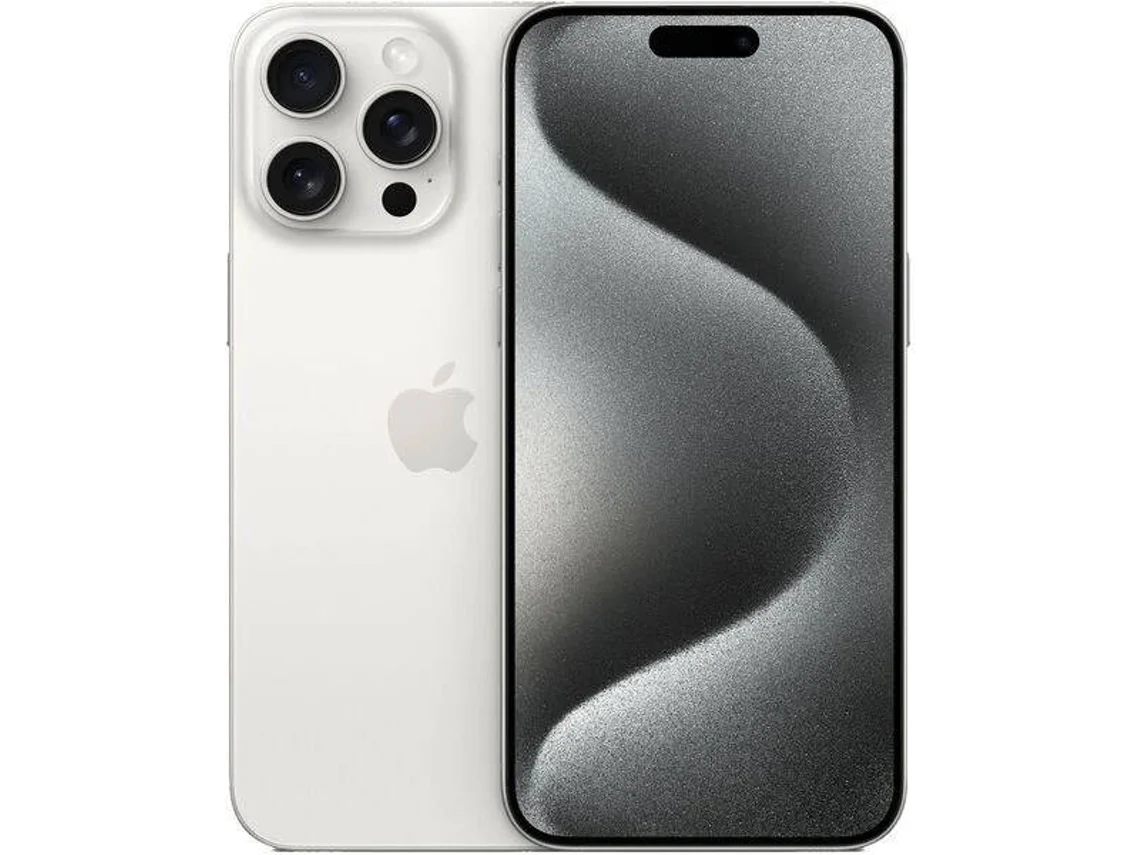 iPhone 15 Pro Max APPLE (Recondicionado Reuse Como Novo - 6.7'' - 256 GB - Branco)