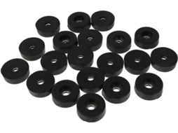 Almofadas Antivibração Para Alto Falantes 30x10mm, Almofadas De Borracha Duráveis Para Equipamentos Áudio, 20 Peças, Uso