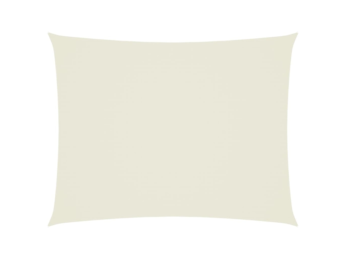 Vela Para Sol Tecido Oxford Retangular 3x4 m Creme MAISON EXCLUSIVE