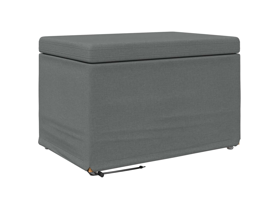 Maison Exclusive - Banqueta Cinza Escuro 61 X 41 X 40 Cm