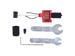 Hotend para Impressora 3d TZ3.0 P1 Bambu Lab com Bico de Aço Endurecido