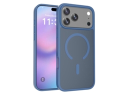 Capa Para Iphone 17 Pro - Tpu Híbrido Em Pc Com Magsafe