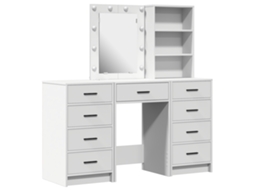 Conjunto 3 Mesa De Vestir Vidaxl Branco Derivados De Madeira (40 X 41 X 135 Cm)