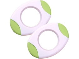 Conjunto De 2 Separador, Cortador E Abridor De Cascas De Ovos, Verde, Para Versões Cozidas, Utensílio Manual De Cozinha