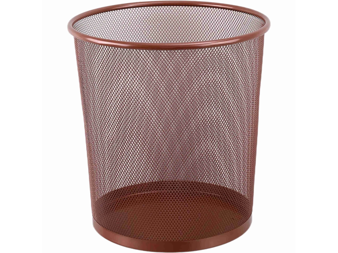 Cesto de Papéis Rose Gold NOTE!