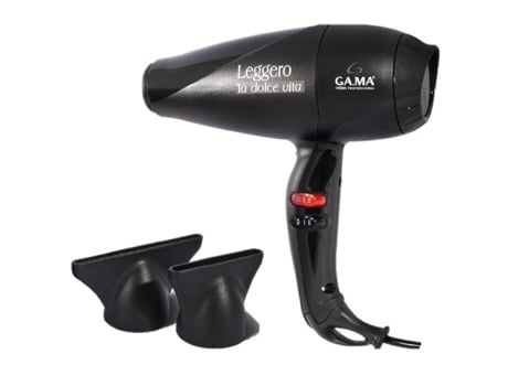 Secador de Cabelo GA.MA LEGGERO 2100W Preto