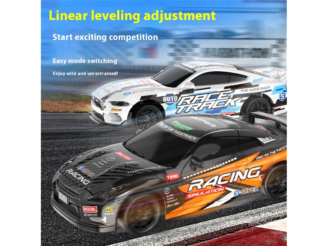 Branco com Giroscópio Zy013 Rtr 1/43 2.4g 4wd Drift Rc Mini Full Proportional Led Optional Gyro On road High Speed Toys Boys MDUG