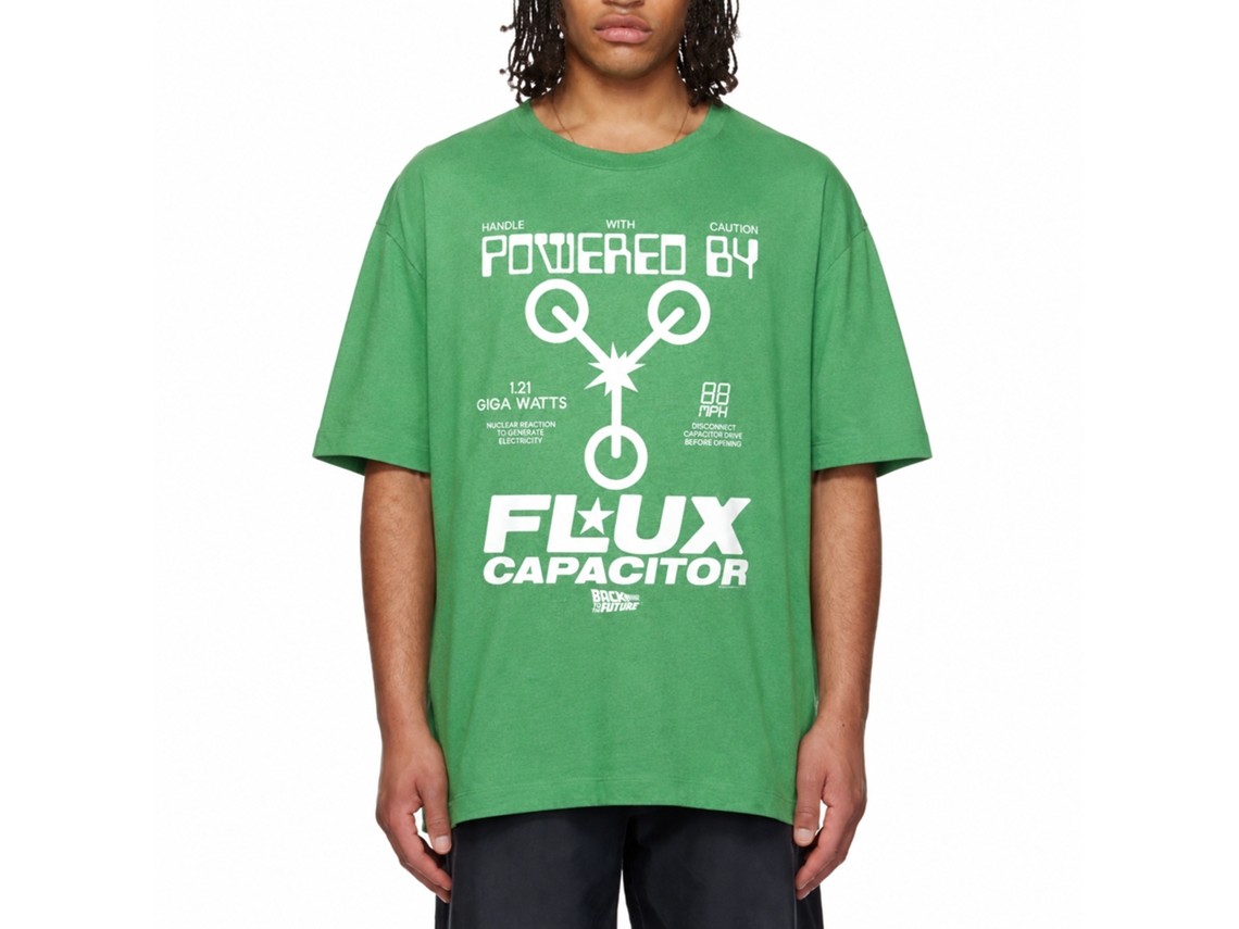 Rockinstone Back To The Future Powered By Kelly Heather T-shirt Size:xxl