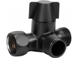Válvula Desviadora De 3 Vias Em Latão G1/2" Para Chuveiro Duplo