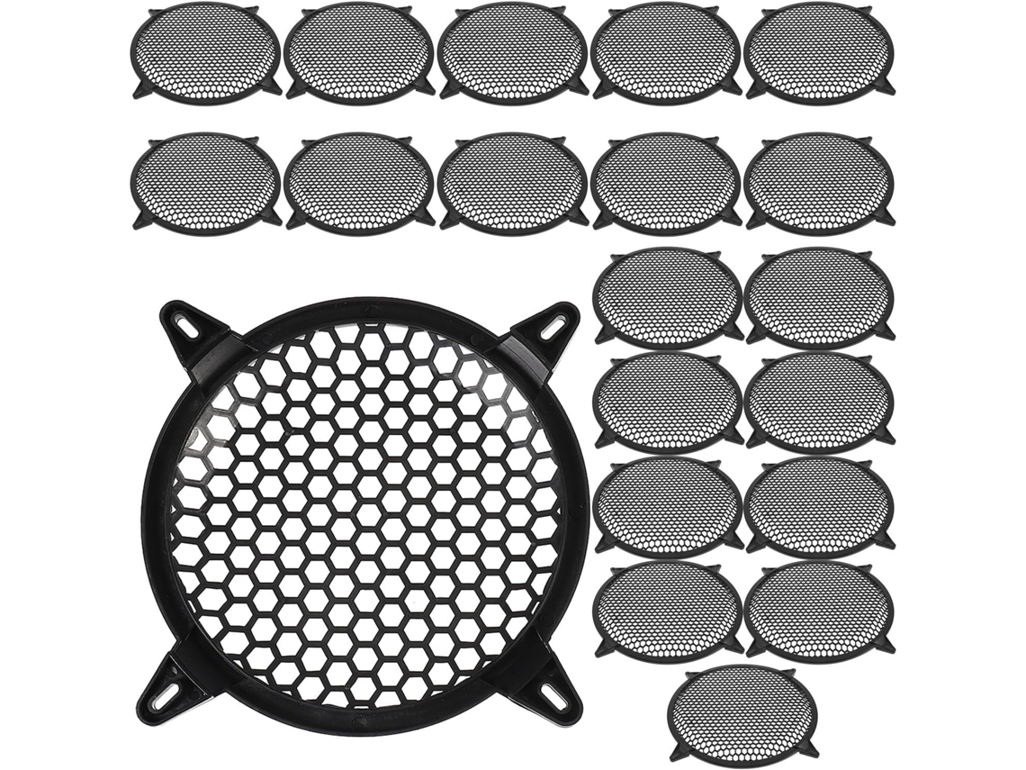 20 Grades De Proteção Para Alto-falantes: Protetores De Subwoofer Em Plástico, Ideais Para Uso Doméstico.