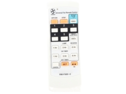 Controle Remoto Universal para Ventilador Elétrico KDK Elmark Branco com MARCA
