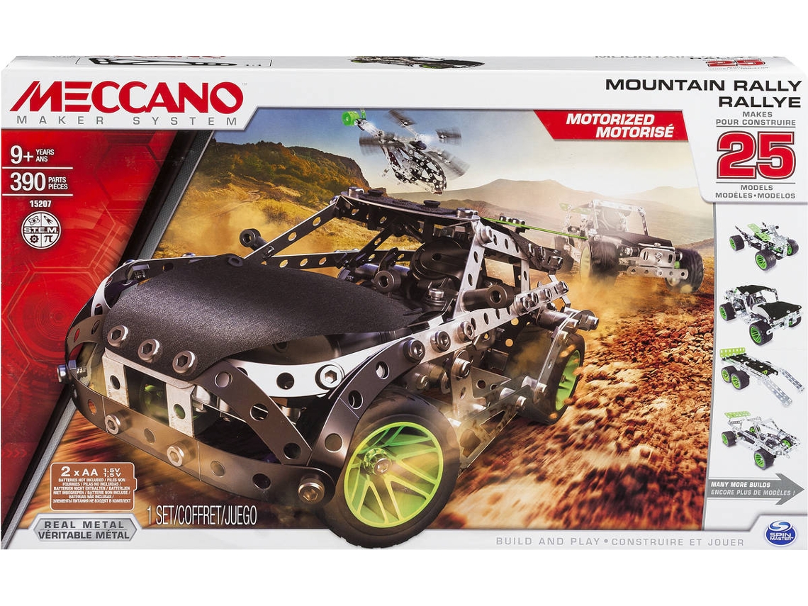 Construção SPIN MASTER Meccano Mountain Rally