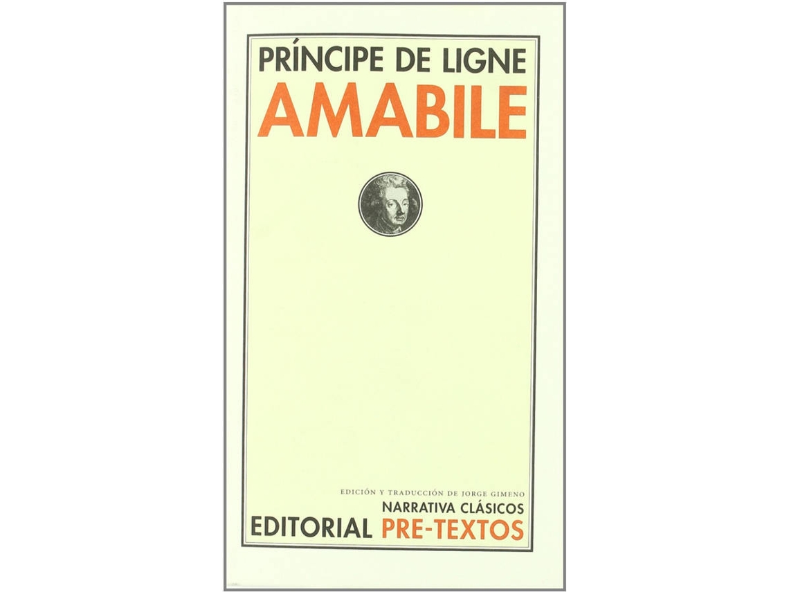 Livro Áamabile de Príncipe de Ligne (Espanhol)