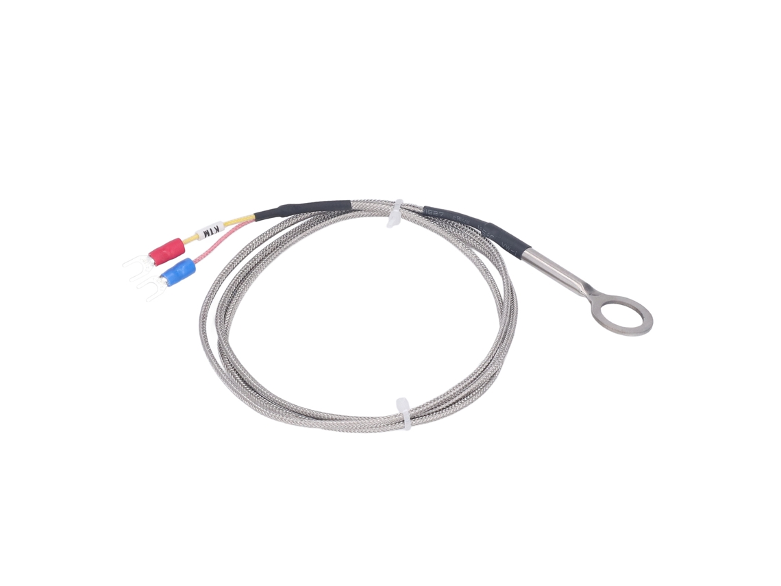 Laxiscreed Termopar Tipo K De 14" Para Medição Precisa Em Temperaturas De -40 A 1000℃, Aço Inox 304