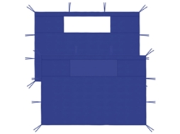Gazebo Sidewall, Gazebo Sidewalls Vidaxl Azul Tecido (4.1 X 2.1 M)