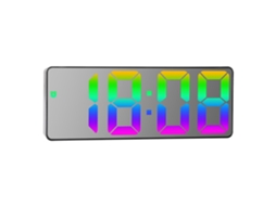 Relógio Digital Despertador Led para Quarto Relógio de Mesa Eletrônico com Display de Temperatura