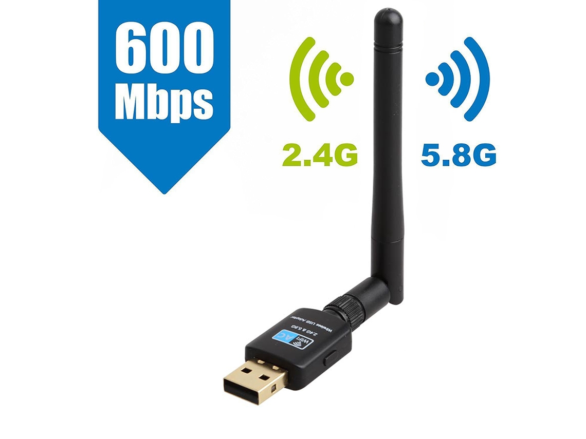 Placa de Rede Sem Fio de Banda Dupla com Wi-Fi CHABERLU
