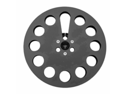 Aetheria bobina de Fita Vazia Universal de Liga de Alumínio 7 Polegadas para Fita 1/4 Polegada Revox Studer
