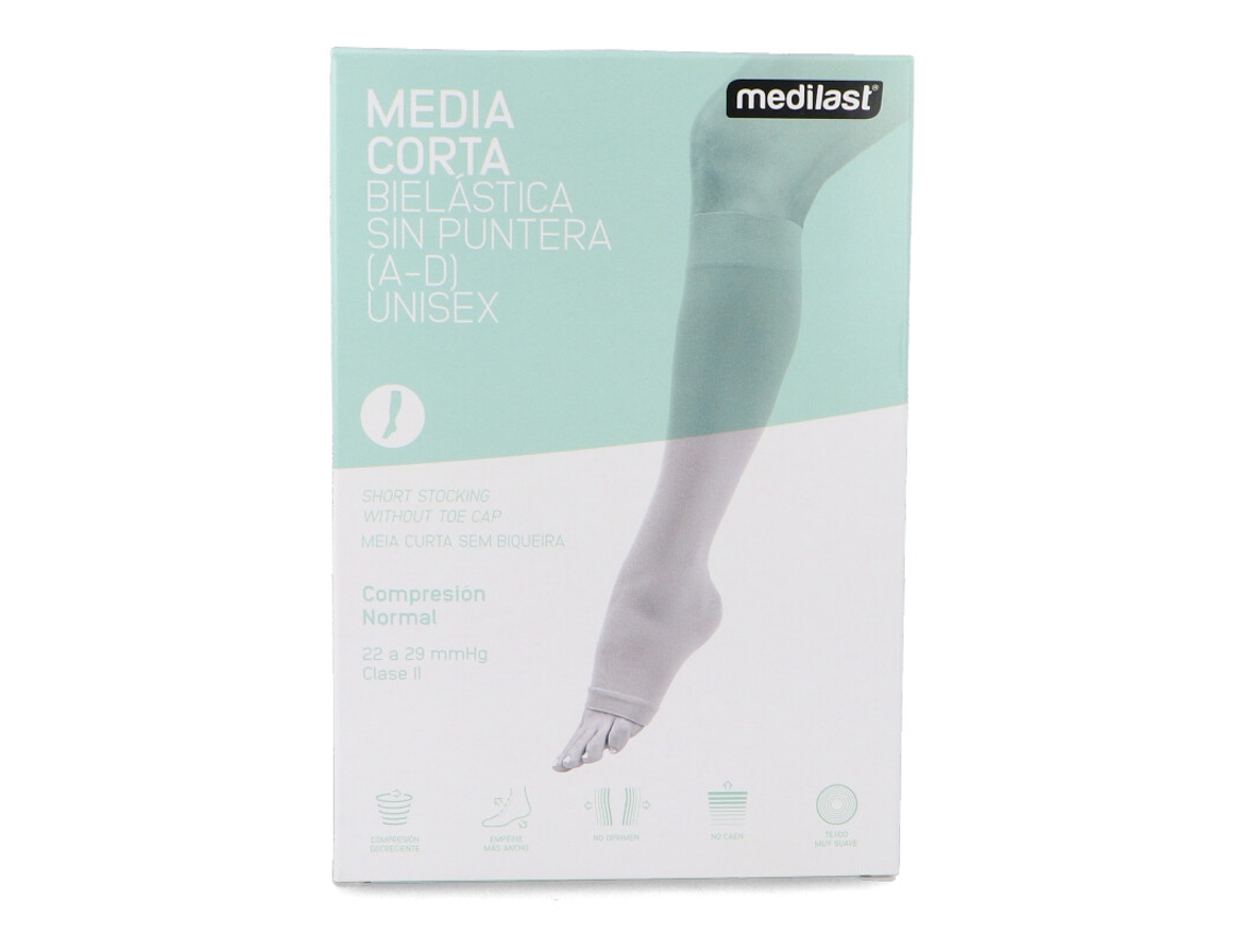 Meias de Descanso MEDILAST Corta Comp.Normal M