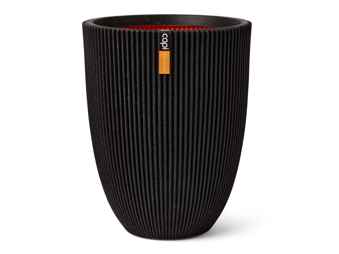 Vaso CAPI Preto Polietileno (Ø 46 x 58 cm)