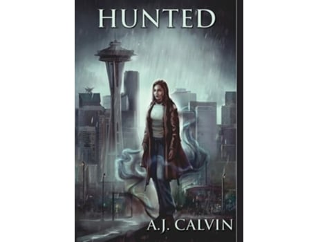 Livro Hunted de A J Calvin (Inglês - Capa Dura)