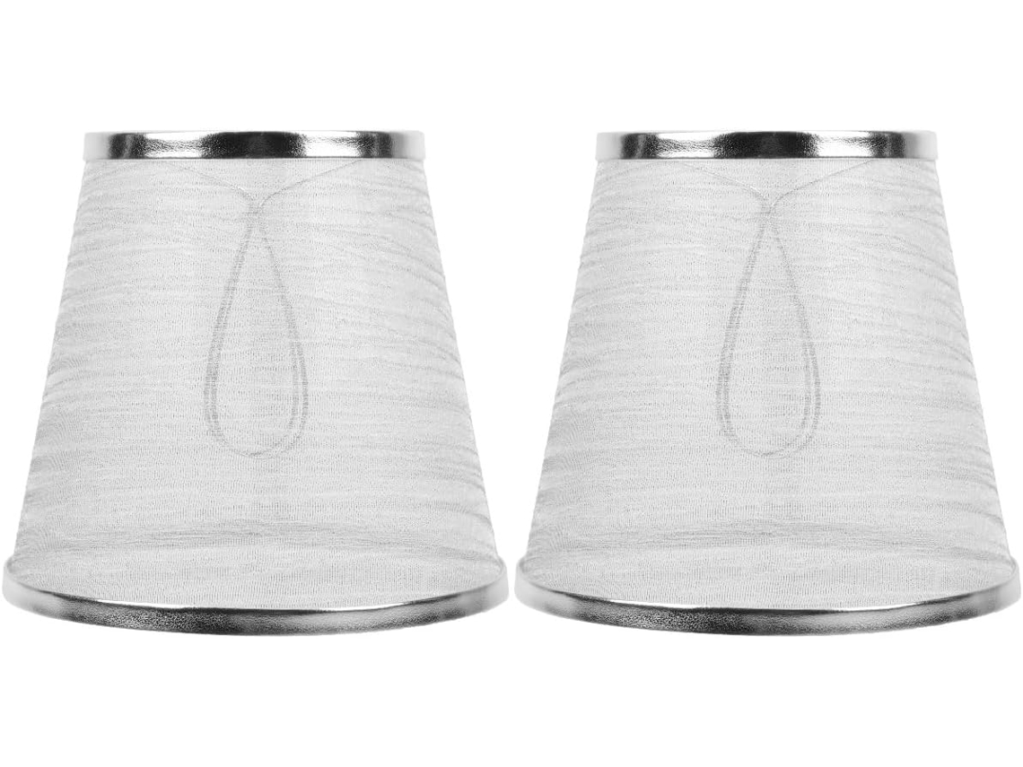 Conjunto De 2 Luminárias De Parede Redondas Com Cobertura De Tecido, Tema Festa, Estampa Moderna.