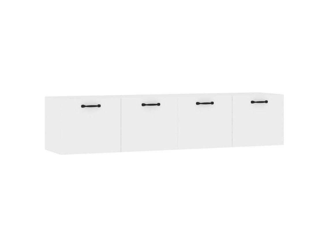 Wall Cabinet, Wall Cabinets Vidaxl Branco Madeira Processada (60 X 36.5 X 35 Cm)