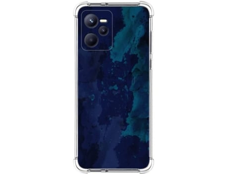 Capa para Realme C35 TUMUNDOSMARTPHONE Desenhos Anti golpes Aquarela 13 Multicor