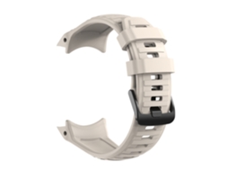 Pulseira de Silicone Macio de 26 Mm de Largura para Garmin Instinct 2x / Garmin Instinct 2x Solar Off White SIURN
