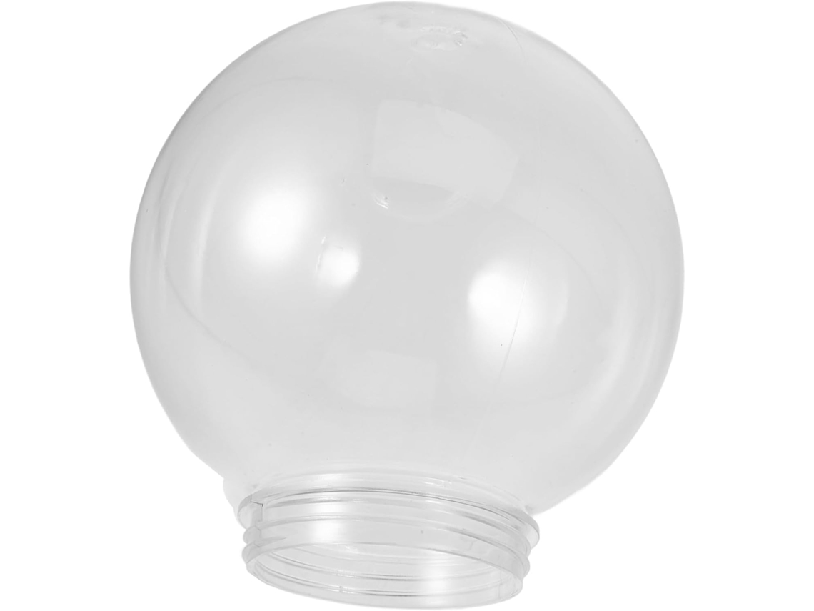 Cúpula Esférica Transparente Em Acrílico Para Postes De Iluminação, Luminárias De Jardim E Luminária Gokoco