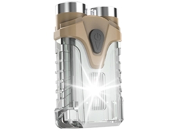 Chaveiro Led Luzes Led Com Concha Que Brilha No Escuro E Base Magnética Mini Chaveiro De Bolso Lanterna Portátil Luzes Estroboscópicas Verm Yunzii