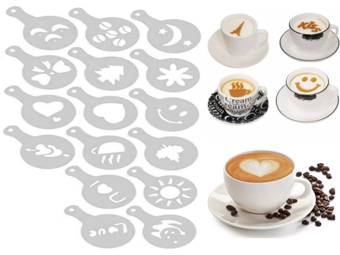 Conjunto de Canetas de Café para Latte Art, 16 Pcs ZYBLSSBB