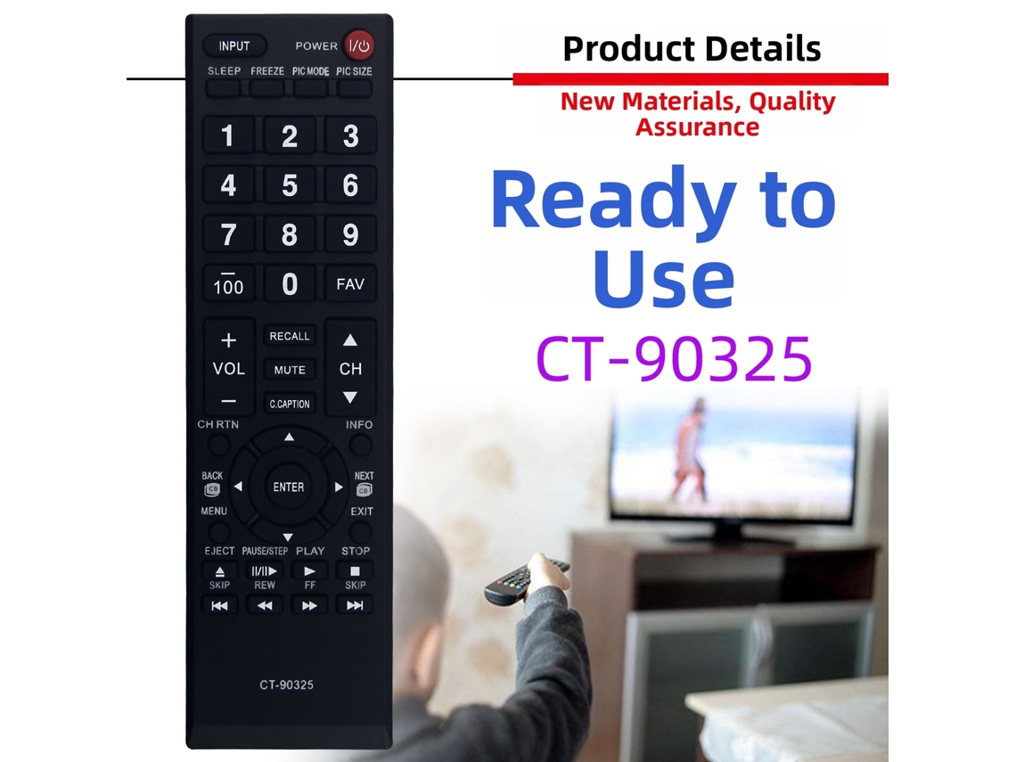 Comando Tv Elysve Para Toshiba Ct 90325