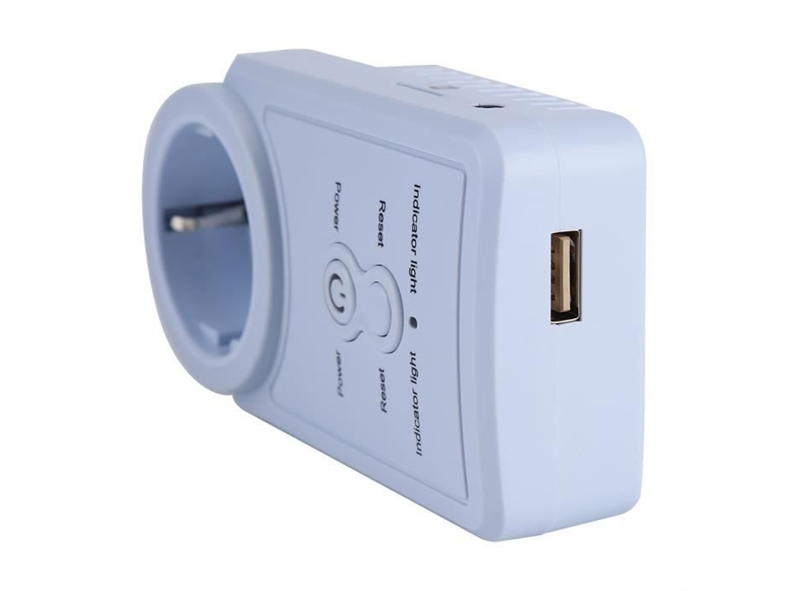 HURRISE Gsm Smart Socket com Sensor de Temperatura e Controle Sms Versão em Inglês