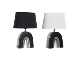 Candeeiro de Mesa DKD HOME DECOR Preto (Cerâmica)
