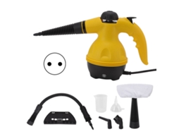 Limpador a Vapor Portátil 1000w Pressurizado 3,5bar Anti queimaduras Amarelo Preto Eu 220v