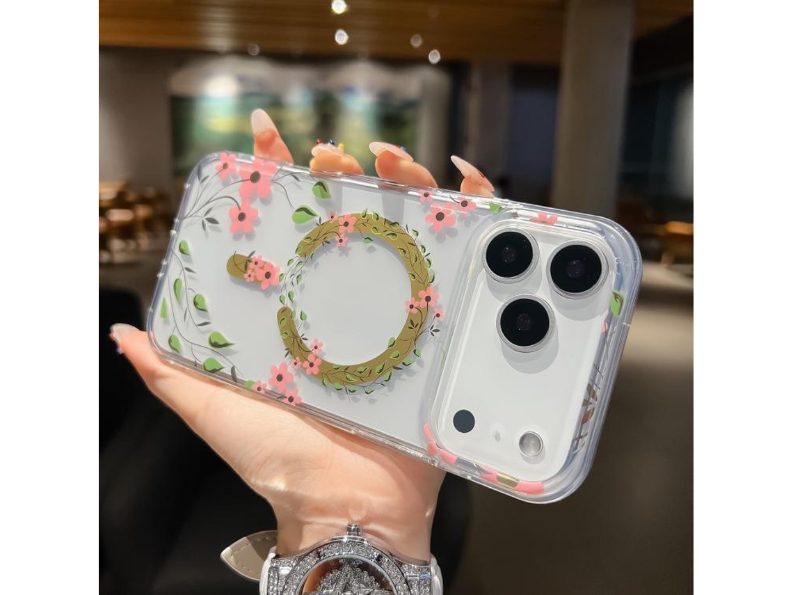 Capa Para Iphone 17 Pro Com Laminação Dupla Face E Magsafe Imd