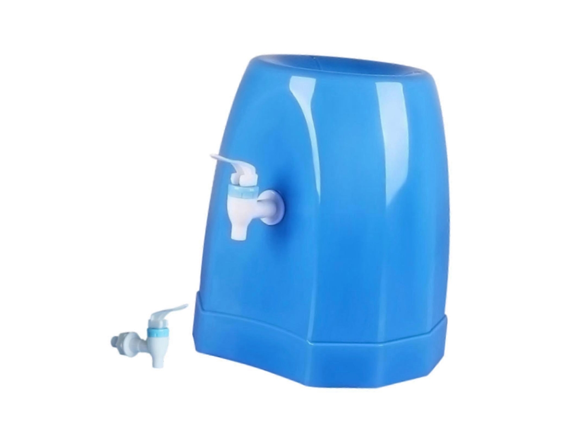 Dispensador De Água Com Torneira E Bico Removível, Suporte Compacto Para Jarra De Água Para Cozinha, Azul.