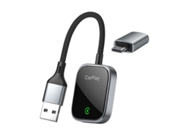 Adaptador Bluetooth ZRUXE Usb/usb c para Carplay sem fios (compatível com iPhone) | ZRUXE
