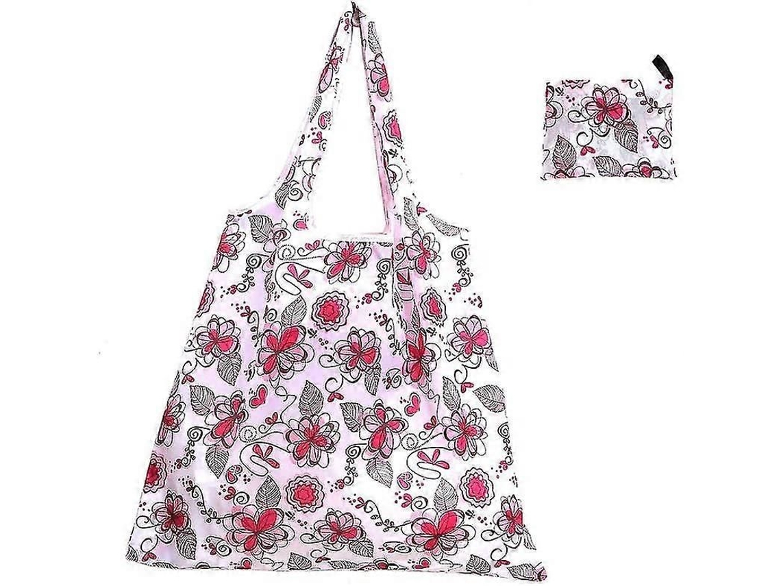 Sacola Reutilizável, Sacola de Compras Resistente, Sacola Dobrável Grande e Ecológica Kj11 GOKOCO